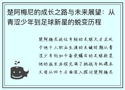 /uploads/images/20250804/chu-a-mei-ni-de-cheng-zhang-zhi-lu-yu-wei-lai-zhan-wang-cong-qing-se-shao-nian-dao-zu-qiu-xin-xing-de-tui-bian-li-cheng.webp